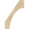 Ekena Millwork 6"W x 24"D x 36"H Westlake Rough Sawn Knee Brace, Douglas Fir BRC06X24X36WTL00RDF - alternate 2